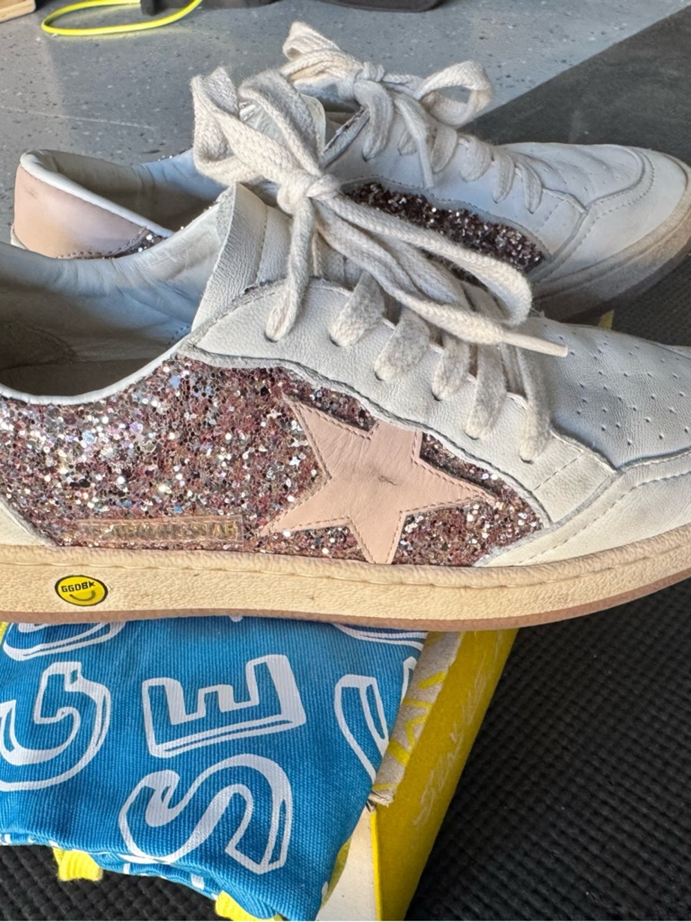 Kids Girls Golden Goose Ballstar 35